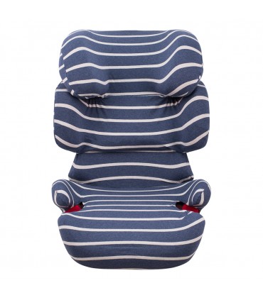 Cybex Solution X - Vista frontal Sailor Stripes