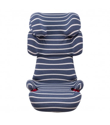 Cybex Solution X - Frontal desplegada Sailor Stripes