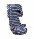 Cybex Solution X - Vista 3/4 desplegada Sailor Stripes