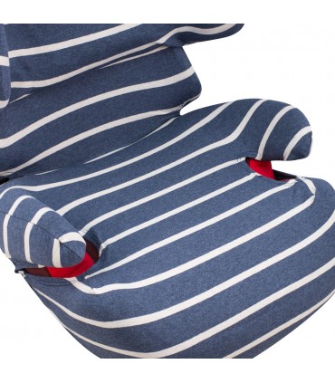 Cybex Solution X - Detalle inferior Sailor Stripes