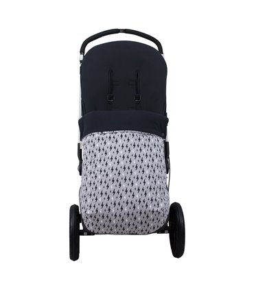Saco silla paseo - Vista en cochecito Black Rayo