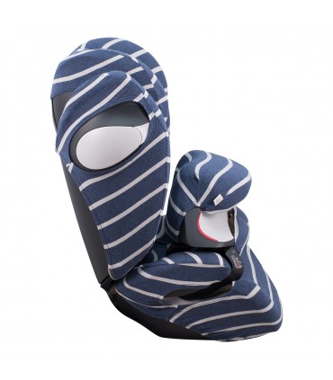 Cybex Pallas M-Fix y S-Fix - Vista lateral Sailor Stripes
