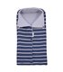 Saco capazo bebe - Vista frontal Sailor Stripes