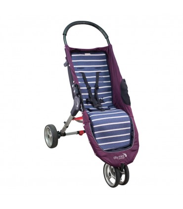 Jogger City mini y Joolz - Vista 3/4 Sailor Stripes