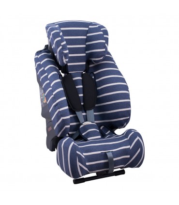 Klippan Century - Vista 3/4 desplegada Sailor Stripes