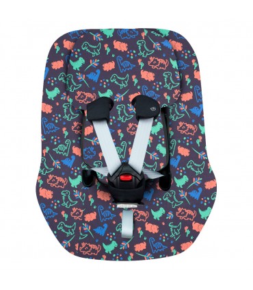 Maxi Cosi 2 way pearl - Vista frontal Happy Dino