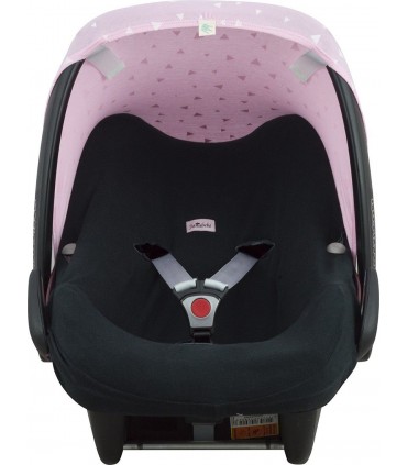 Maxi cosi Pebble y Bebe confort - Vista frontal Pink Sparkles