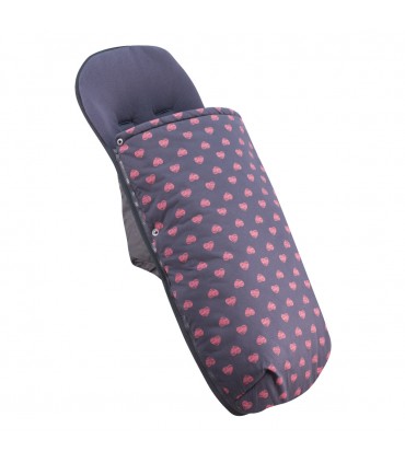 Jogger City mini y Joolz - Vista lateral Fluor Heart