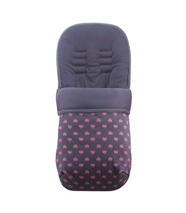 Jogger City mini y Joolz - Vista frontal Fluor Heart