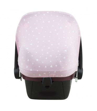 Maxi cosi Pebble y Bebe confort - Vista trasera Pink Sparkles