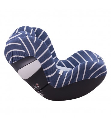 Cybex Sirona M2 y Gb Vaya I size - Vista lateral Sailor Stripes