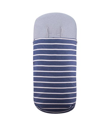 Saco silla paseo - Frontal desplegada Sailor Stripes