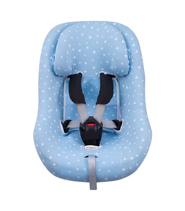 Maxi Cosi 2 way pearl - Vista frontal Blue Sparkles