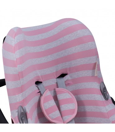 Maxi cosi Cabriofix, City mini e Inglesina - Detalle ojal Pink Island