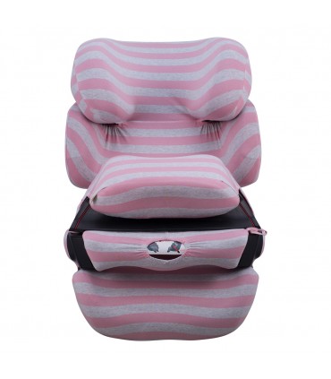 Cybex Pallas Fix - Vista frontal Pink Island
