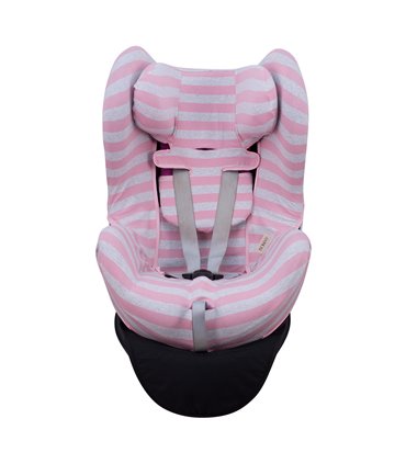 Cybex Sirona Q y Z i size - Frontal desplegada Pink Island