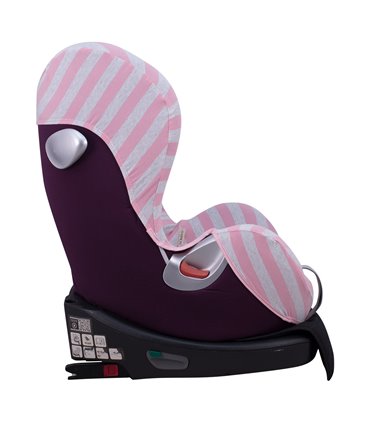 Cybex Sirona Q y Z i size - Detalle lateral Pink Island