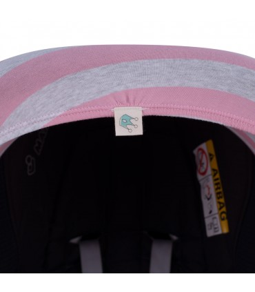 Maxi cosi portabebés - Detalle etiqueta Pink Island