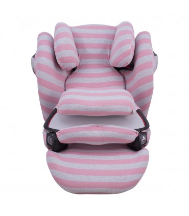 Cybex Pallas M-Fix y S-Fix - Vista frontal Pink Island