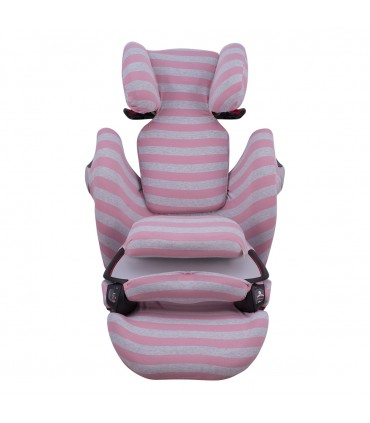Cybex Pallas M-Fix y S-Fix - Frontal desplegada Pink Island
