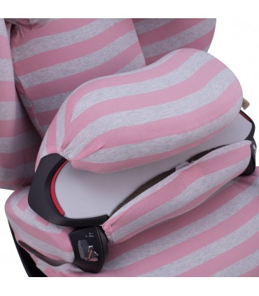 Cybex Pallas M-Fix y S-Fix - Vista 3/4 inferior Pink Island