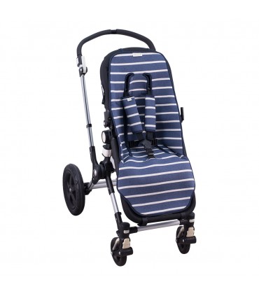 Silla coche bebe - Vista 3/4 Sailor Stripes