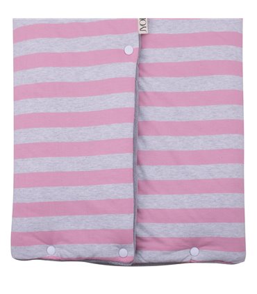 Saco capazo bebe - Detalle inferior Pink Island