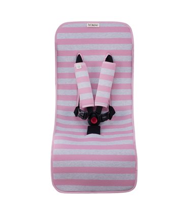 Colchoneta silla paseo - Vista frontal Pink Island