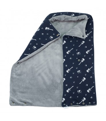 Saco capazo bebe - Vista interna y externa Rock Hero