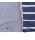 Saco capazo bebe - Detalle botón Sailor Stripes