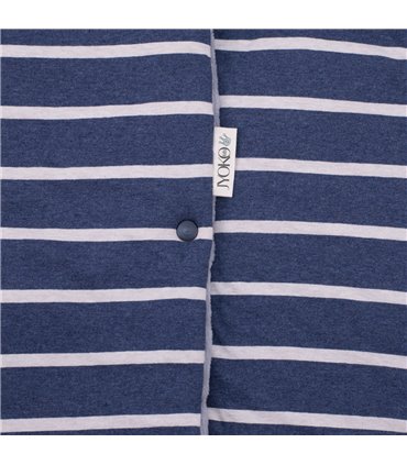 Saco capazo bebe - Detalle etiqueta Sailor Stripes