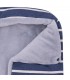 Saco capazo bebe - Detalle superior Sailor Stripes