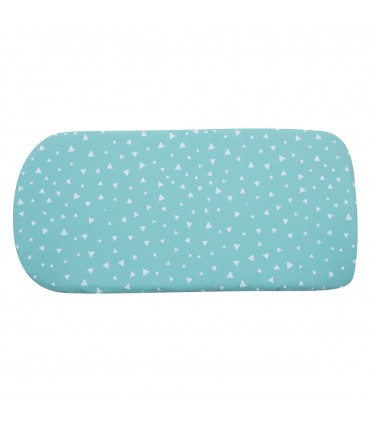 sábana bajera  - Vista horizontal Mint sparkles