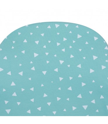 sábana bajera  - Detalle superior Mint sparkles