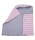 Saco capazo bebe - Vista interna y externa Pink Island