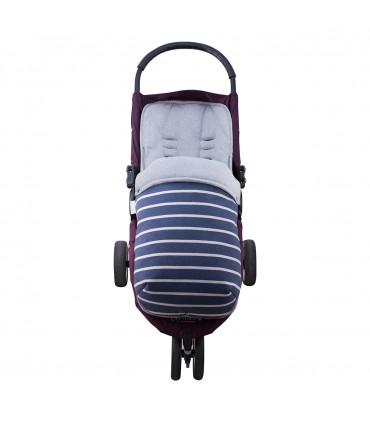 Jogger City mini y Joolz - Vista en cochecito Sailor Stripes