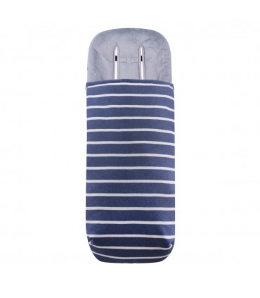 Babyzen Yoyo - Frontal desplegada Sailor Stripes