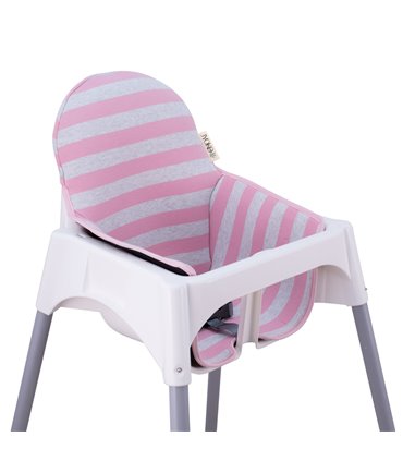 trona ikea - Vista 3/4 Pink Island