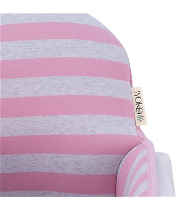 trona ikea - Detalle estampado Pink Island