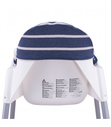 trona ikea - Vista trasera Sailor Stripes