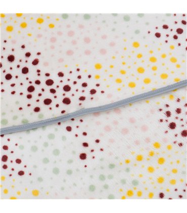 Detalle etiqueta Colorful Party