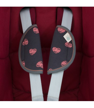 Vista en cochecito Fluor Heart