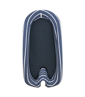 cubre capazo - Vista frontal Sailor stripes