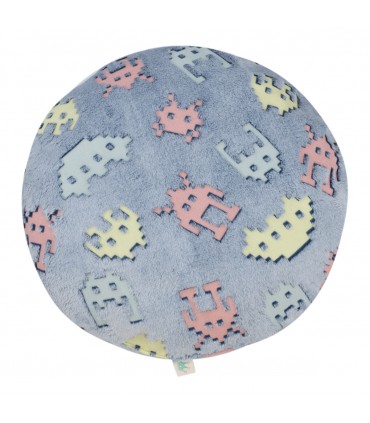 Vista frontal Neon Invaders