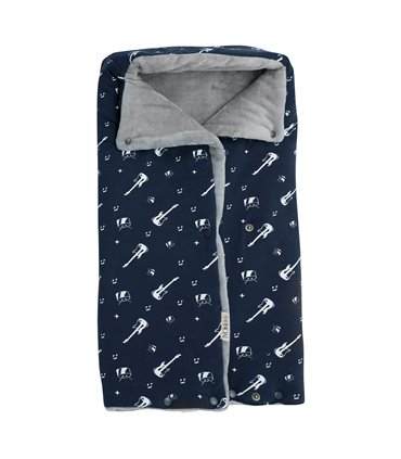 Saco capazo bebe - Vista frontal Rock Hero