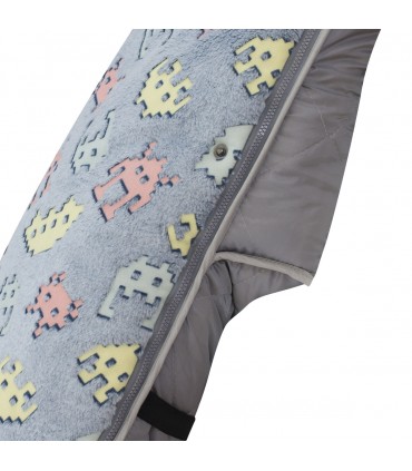 Saco silla paseo - Cremallera Neon Invaders