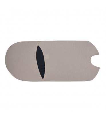 sábana bajera  - Vista trasera Beige