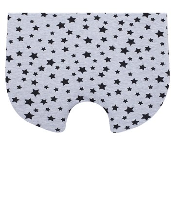 sábana bajera  - Detalle estampado Black star