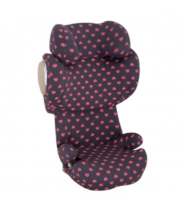 Cybex Solution Q2 y Q3 - Vista 3/4 desplegada Fluor Heart