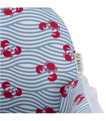 trona ikea - Detalle estampado Crabby